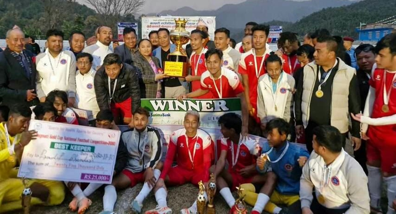 एपीएफलाई हराउँदै मछिन्द्र च्याम्पियन 